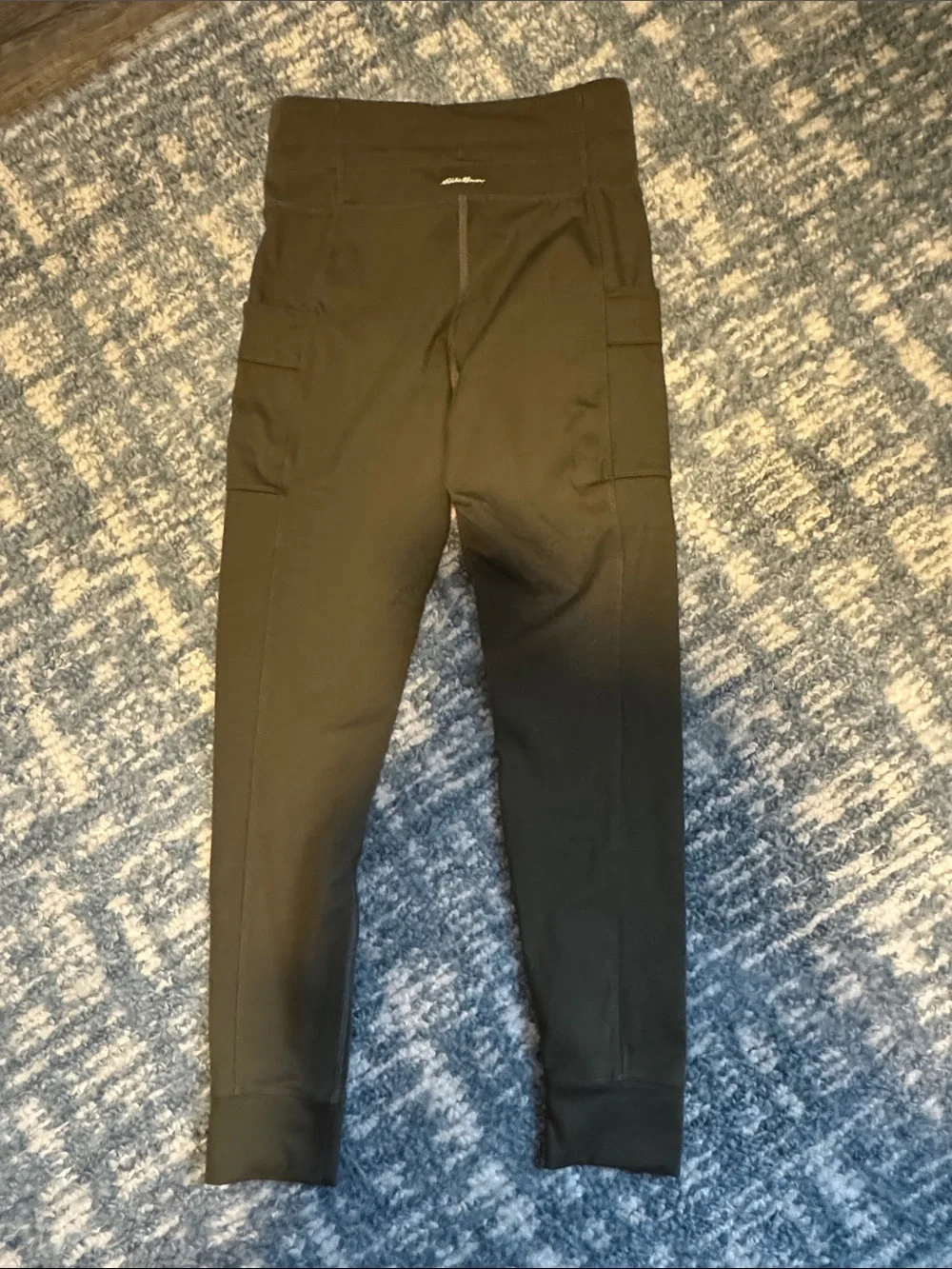 Eddie Bauer Dark Olive Active Leggings - Picture 3 of 3